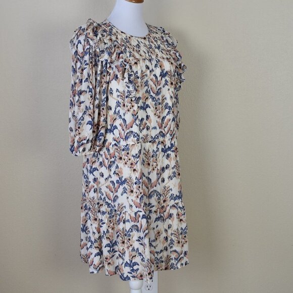 Good Hart Matilda Jane Perennial Florals Ruffled Dress NEW Small - Picture 7 of 9
